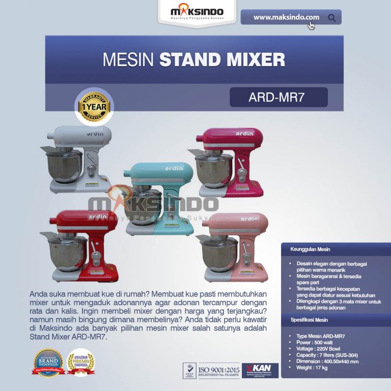 Jual Stand Mixer ARD-MR7 di Pekanbaru