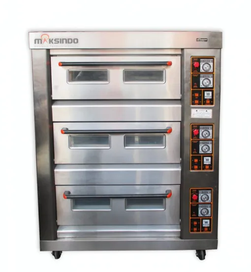 Jual Mesin Oven Roti Gas 6 Loyang (MKS-RS36) di Pekanbaru